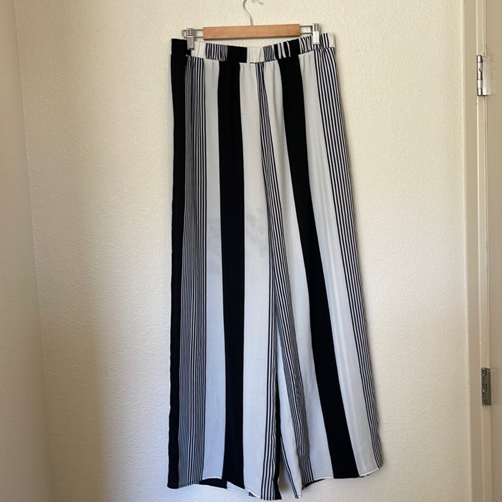 Stripe Light weight Palazzo Pants Size 0X